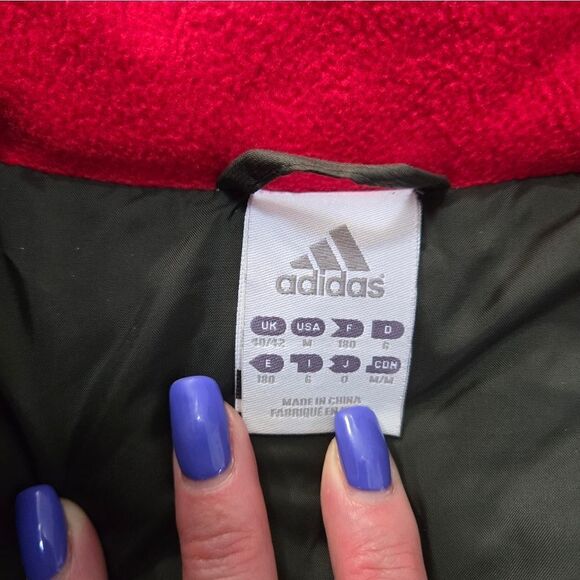 AMC Milan Soccer ADIDAS Championship League 2011 Winter Coat size M - Picture 8 of 11